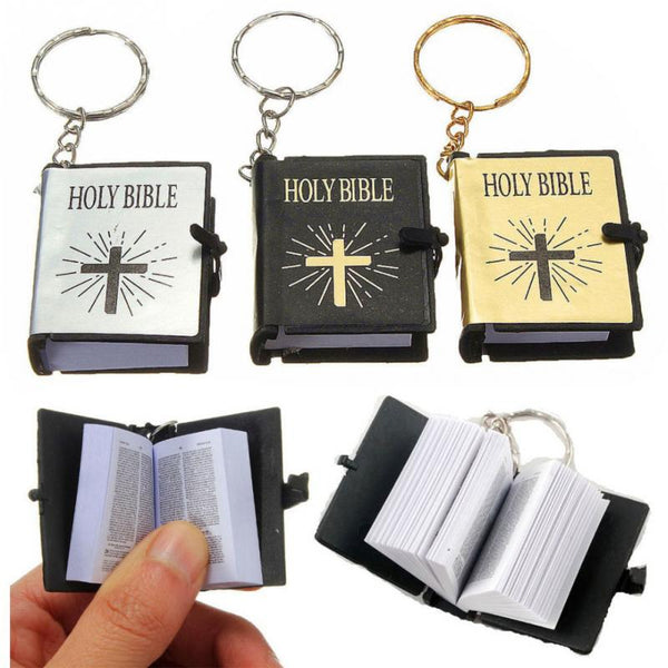 Religious Christian Bible Keychain