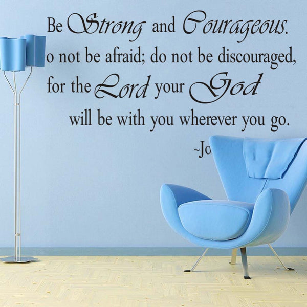 Christian Jesus Inspirational Quotes Wall Decal