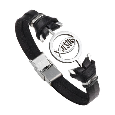 Jesus Fish Christian Bracelet