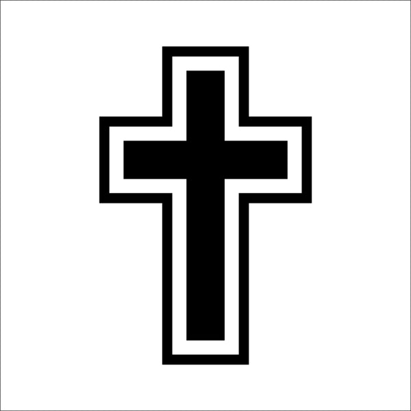 Christian Cross Wall Sticker