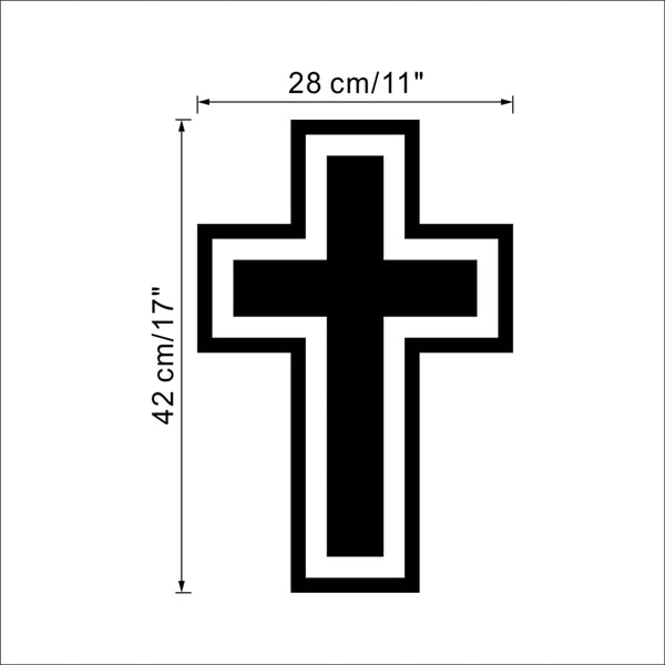 Christian Cross Wall Sticker