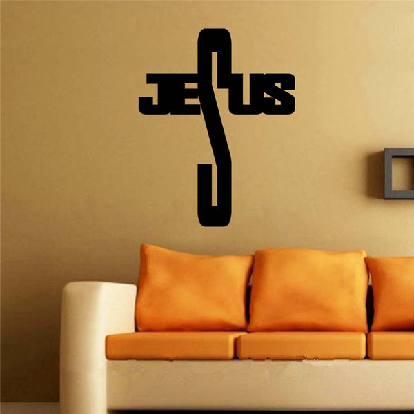Christian Jesus Cross Wall Stickers