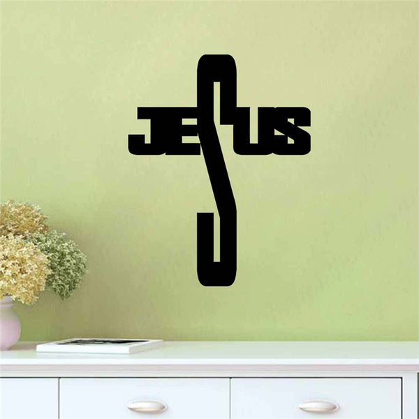 Christian Jesus Cross Wall Stickers